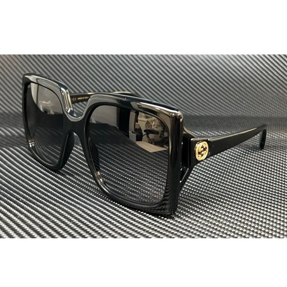 Gucci Black Gradient 60mm Sunglasses - Picture 1 of 5